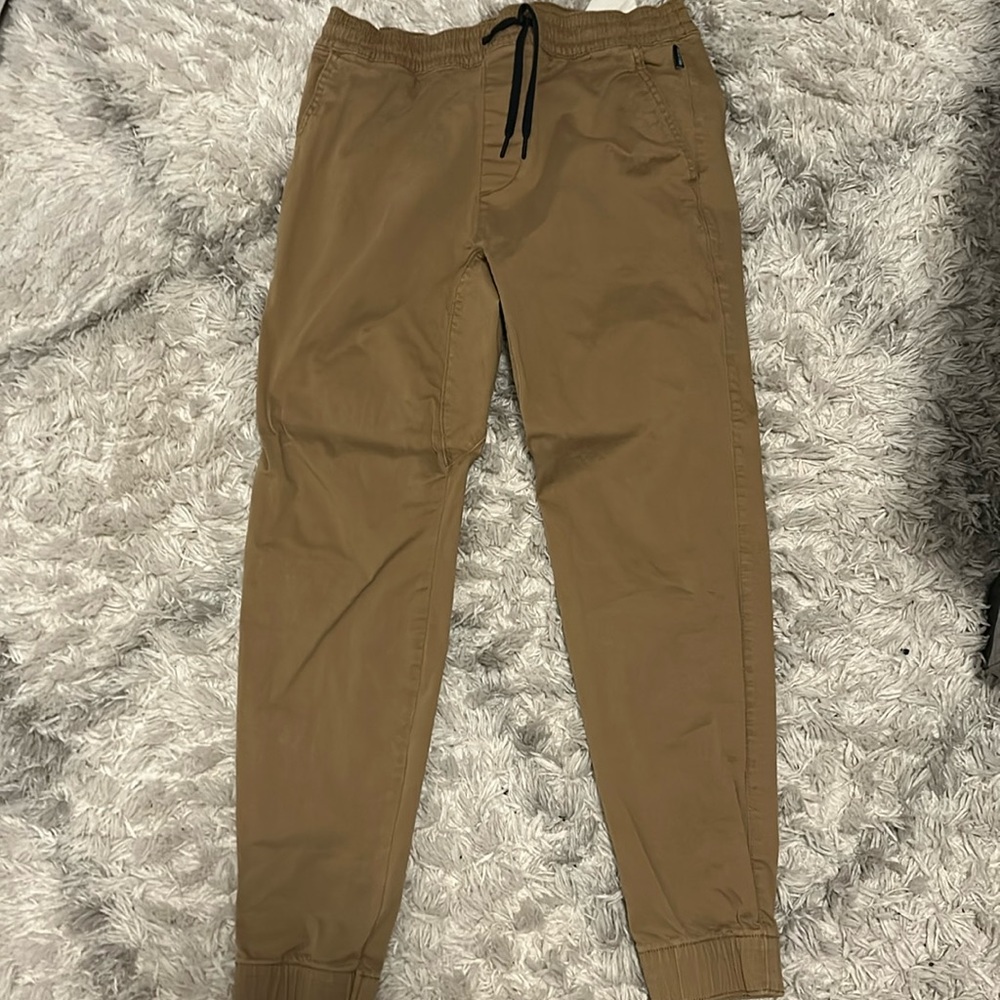 Hollister kahki joggers